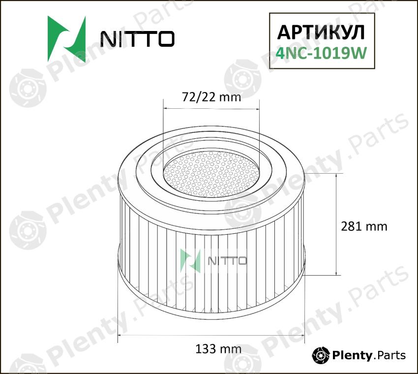  NITTO part 4NC-1019W (4NC1019W) Replacement part