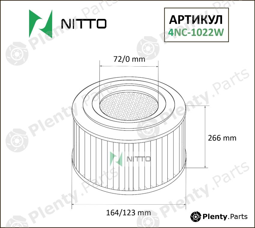  NITTO part 4NC-1022W (4NC1022W) Replacement part