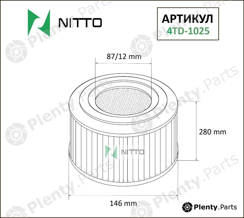  NITTO part 4TD-1025 (4TD1025) Replacement part