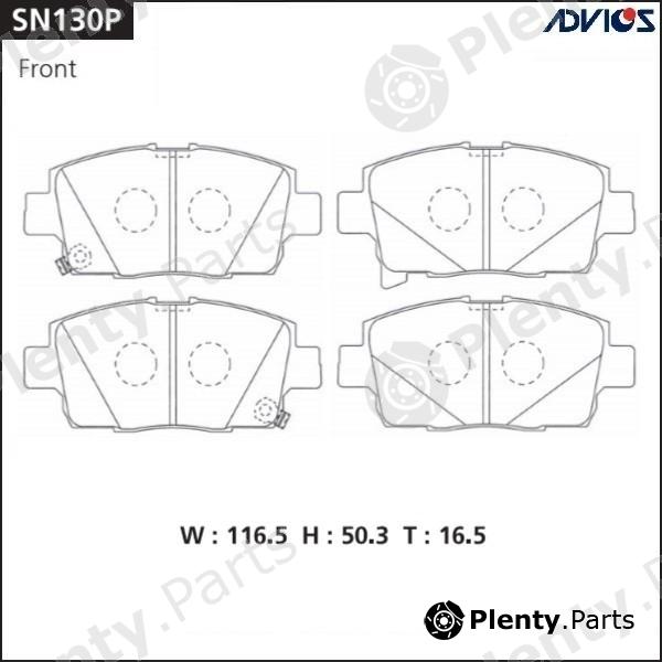  ADVICS / SUMITOMO part SN130P Replacement part