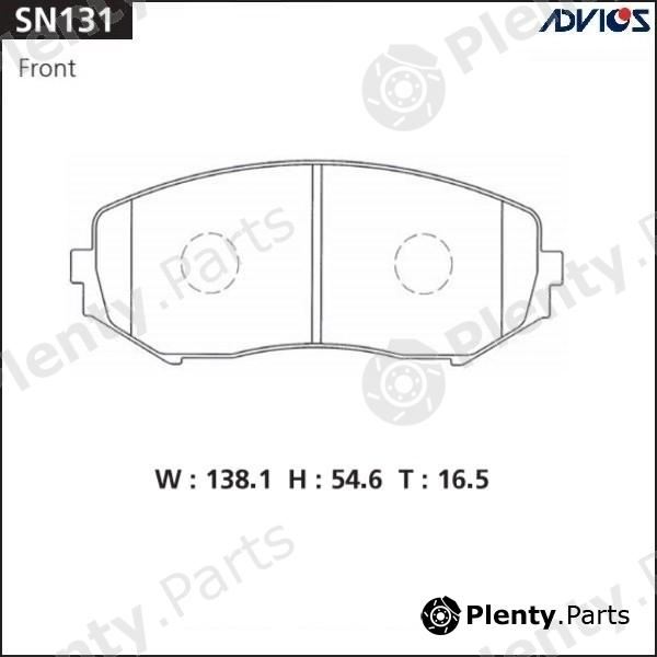  ADVICS / SUMITOMO part SN131 Replacement part