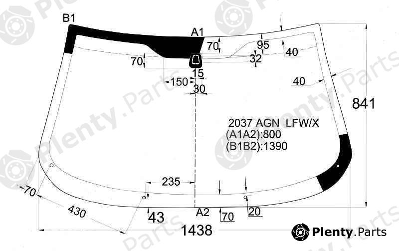  XYG part 2037AGNLFW/X (2037AGNLFWX) Replacement part