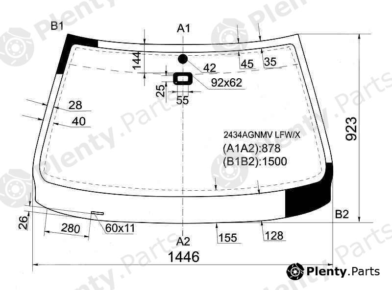  XYG part 2434AGNMVLFW/X (2434AGNMVLFWX) Replacement part