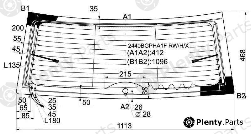  XYG part 2440BGPHA1FRW/H/X (2440BGPHA1FRWHX) Replacement part