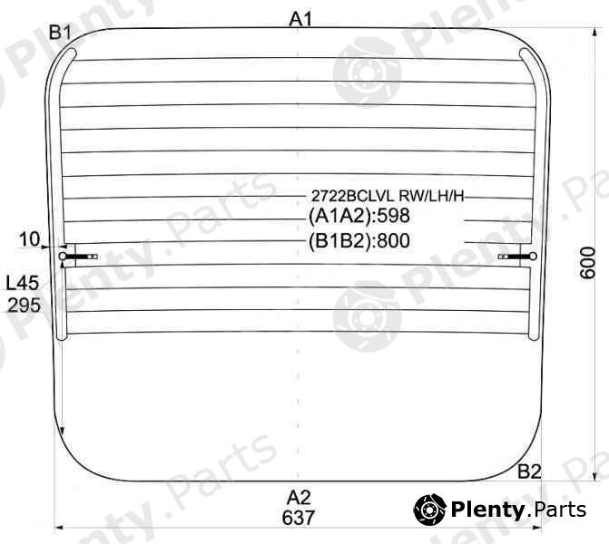  XYG part 2722BCLVLRW/LH/H (2722BCLVLRWLHH) Replacement part