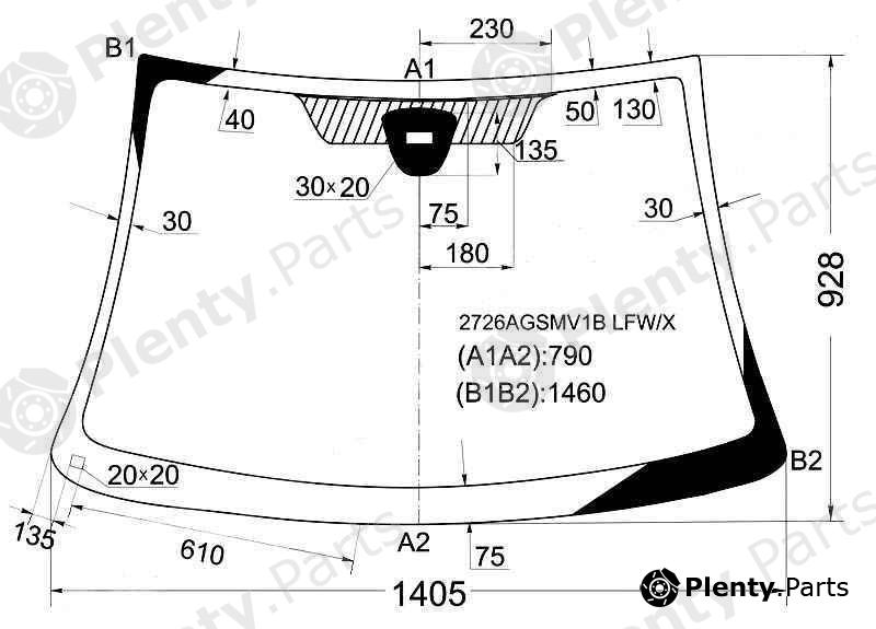  XYG part 2726AGSMV1BLFW/X (2726AGSMV1BLFWX) Replacement part