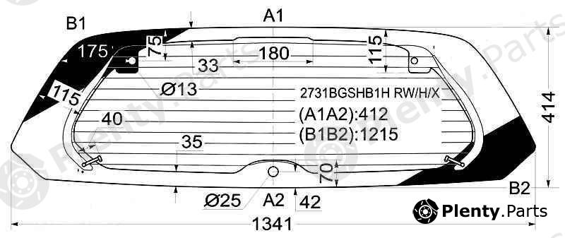  XYG part 2731BGSHB1HRW/H/X (2731BGSHB1HRWHX) Replacement part