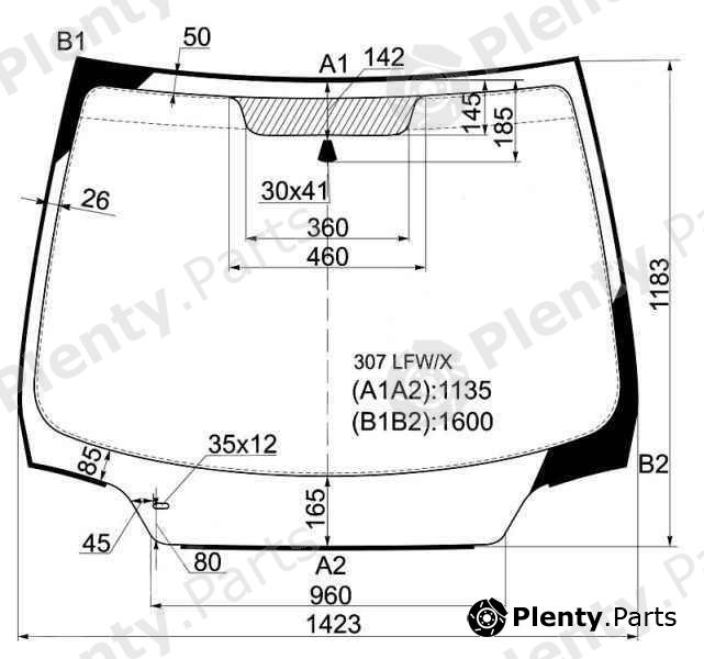  XYG part 307LFW/X (307LFWX) Replacement part