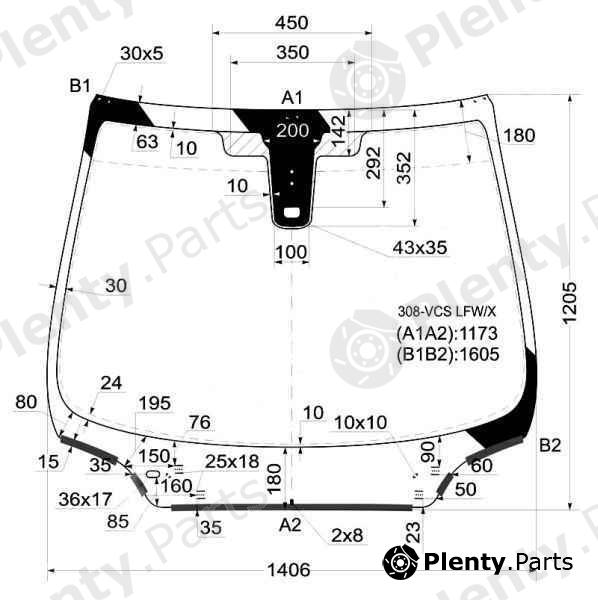  XYG part 308-VCSLFW/X (308VCSLFWX) Replacement part