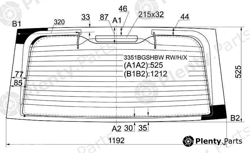  XYG part 3351BGSHBWRW/H/X (3351BGSHBWRWHX) Replacement part