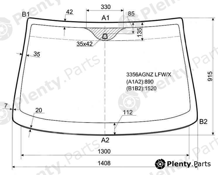  XYG part 3356AGNZLFW/X (3356AGNZLFWX) Replacement part