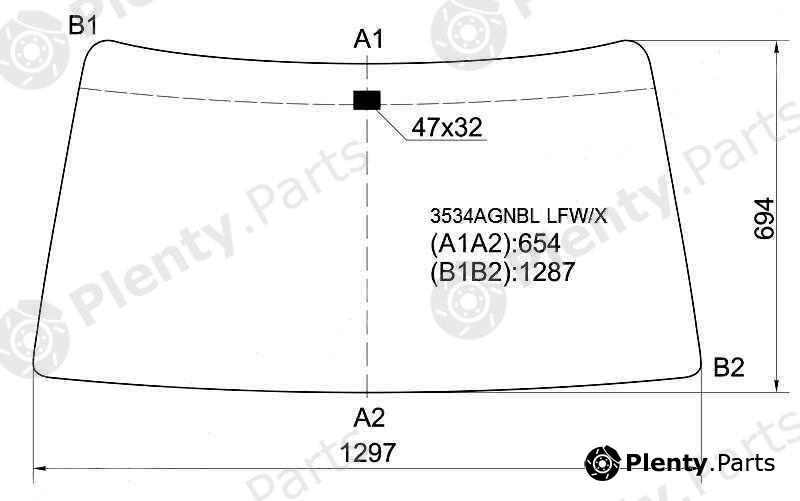  XYG part 3534AGNBLLFW/X (3534AGNBLLFWX) Replacement part