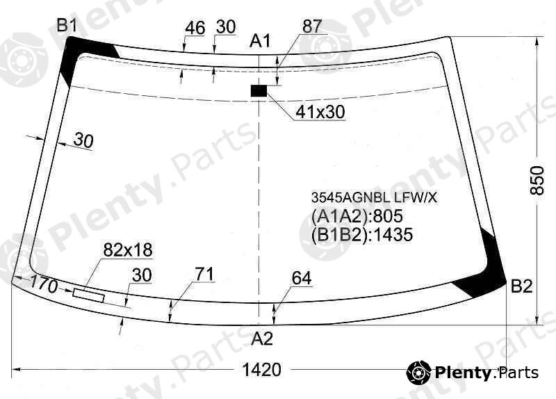  XYG part 3545AGNBLVLFW/X (3545AGNBLVLFWX) Replacement part