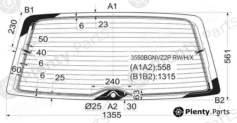  XYG part 3550BGNVZ2PRW/H/X (3550BGNVZ2PRWHX) Replacement part