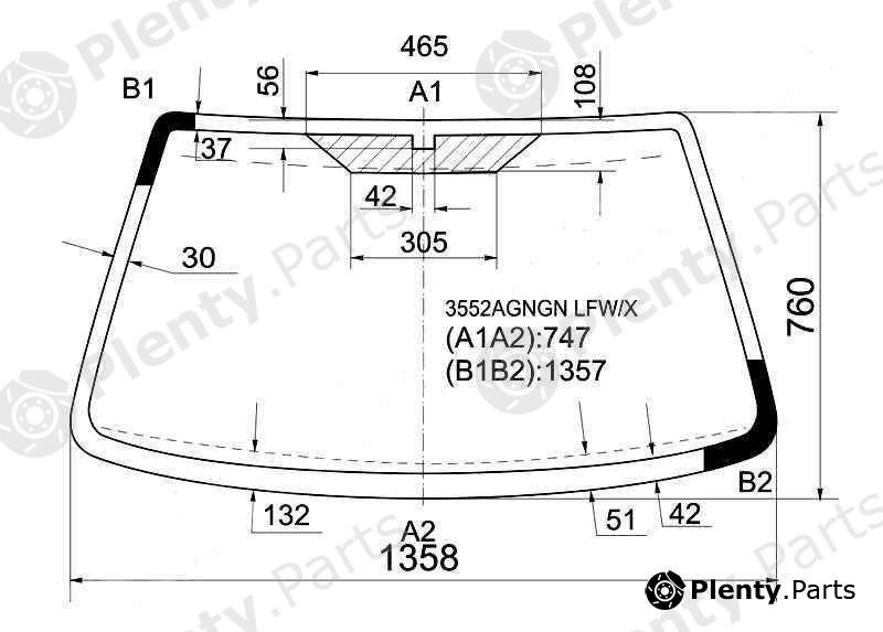  XYG part 3552AGNGNLFW/X (3552AGNGNLFWX) Replacement part