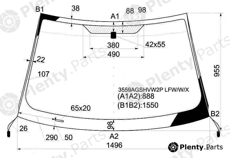  XYG part 3559AGSHVW2PLFW/W/X (3559AGSHVW2PLFWWX) Replacement part