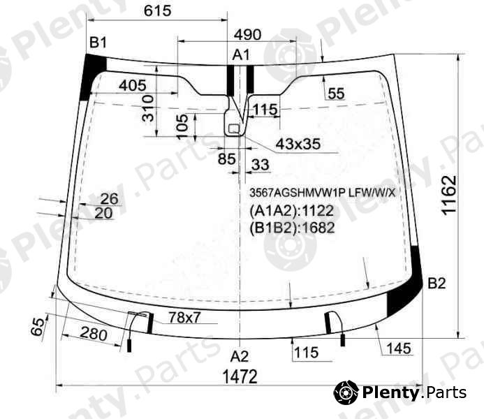  XYG part 3567AGSHMVW1PLFW/W/X (3567AGSHMVW1PLFWWX) Replacement part