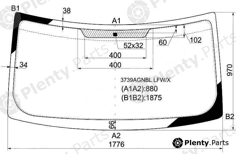  XYG part 3739AGNBLLFW/X (3739AGNBLLFWX) Replacement part
