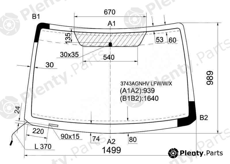  XYG part 3743AGNHVLFW/W/X (3743AGNHVLFWWX) Replacement part