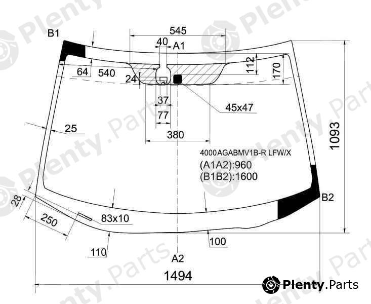  XYG part 4000AGABMV1B-RLFW/X (4000AGABMV1BRLFWX) Replacement part