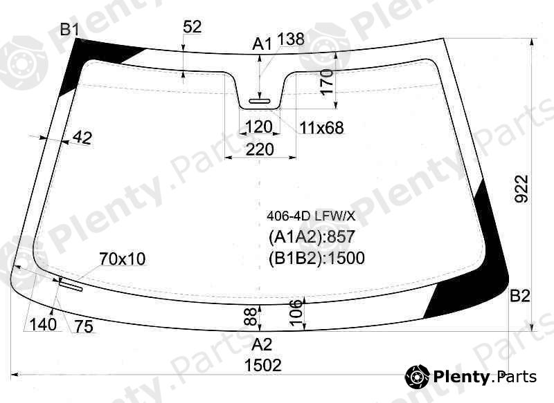  XYG part 406-4DLFW/X (4064DLFWX) Replacement part