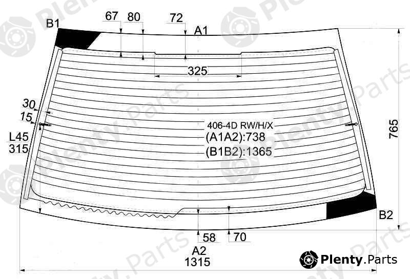 XYG part 406-4DRW/H/X (4064DRWHX) Replacement part