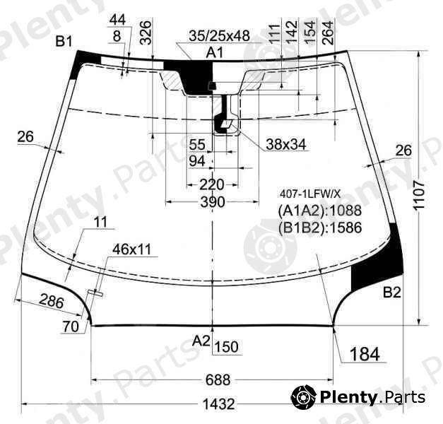  XYG part 407-1LFW/X (4071LFWX) Replacement part
