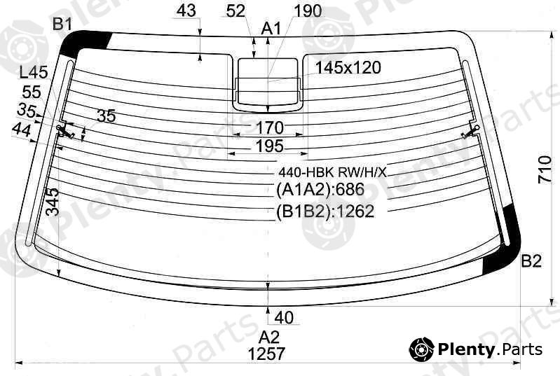  XYG part 440-HBKRW/H/X (440HBKRWHX) Replacement part