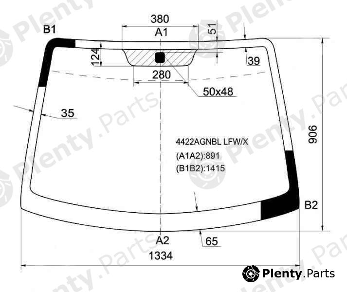 XYG part 4422AGNBLLFW/X (4422AGNBLLFWX) Replacement part