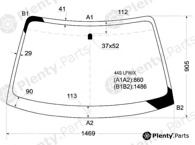  XYG part 44SLFW/X (44SLFWX) Replacement part