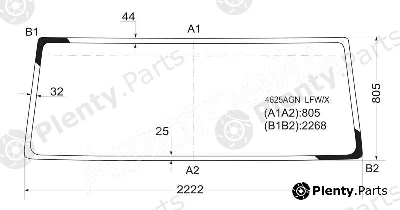  XYG part 4625AGNLFW/X (4625AGNLFWX) Replacement part