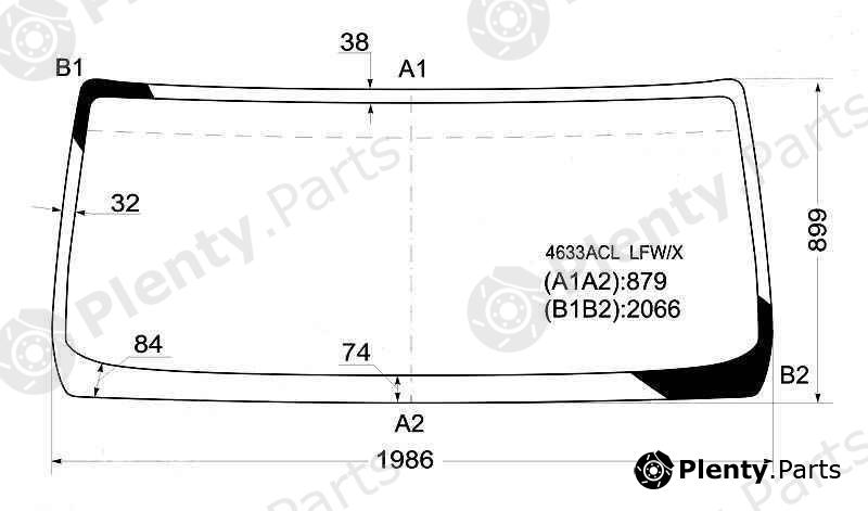 XYG part 4633ACLLFW/X (4633ACLLFWX) Replacement part