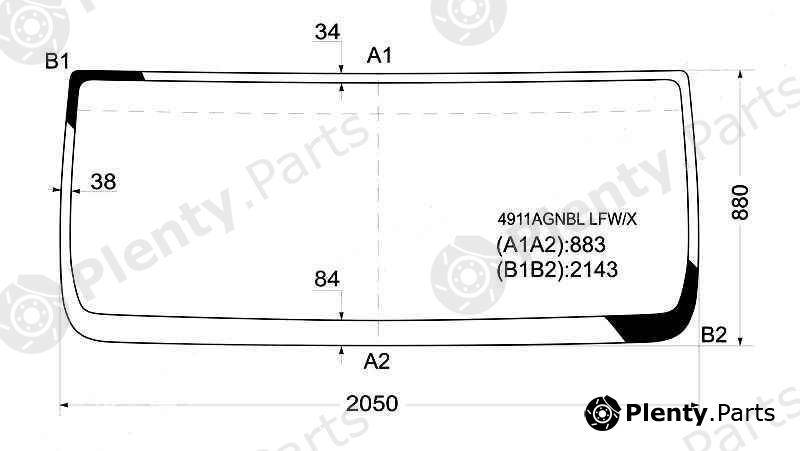  XYG part 4911AGNBLLFW/X (4911AGNBLLFWX) Replacement part