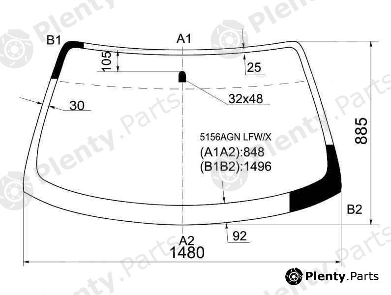  XYG part 5156AGNLFW/X (5156AGNLFWX) Replacement part