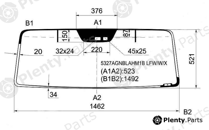  XYG part 5327AGNBLAHM1BLFW/W/X (5327AGNBLAHM1BLFWWX) Replacement part