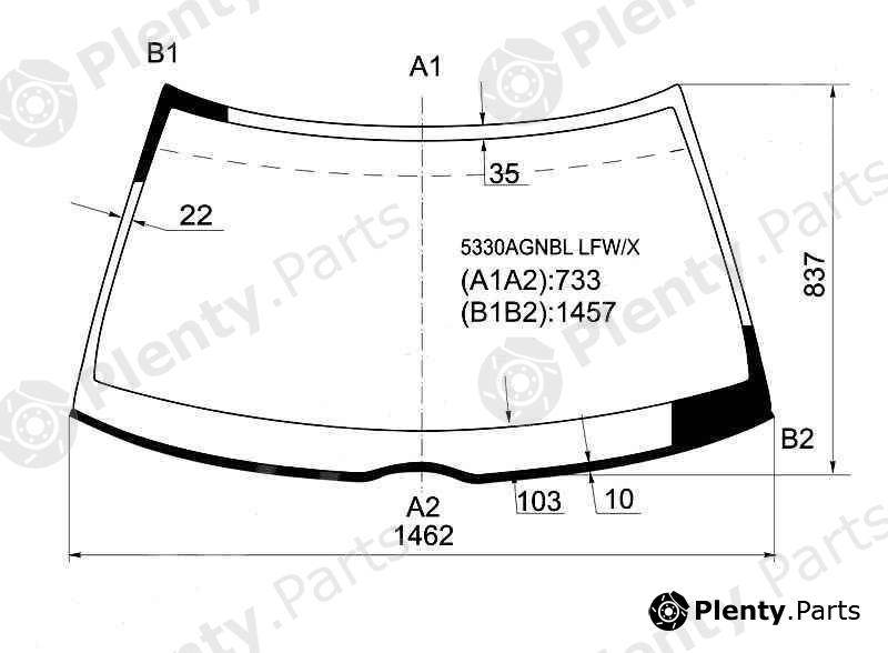  XYG part 5330AGNBLLFW/X (5330AGNBLLFWX) Replacement part
