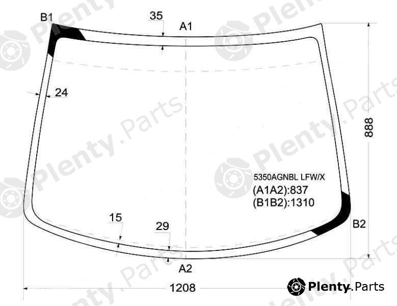  XYG part 5350AGNBLLFW/X (5350AGNBLLFWX) Replacement part