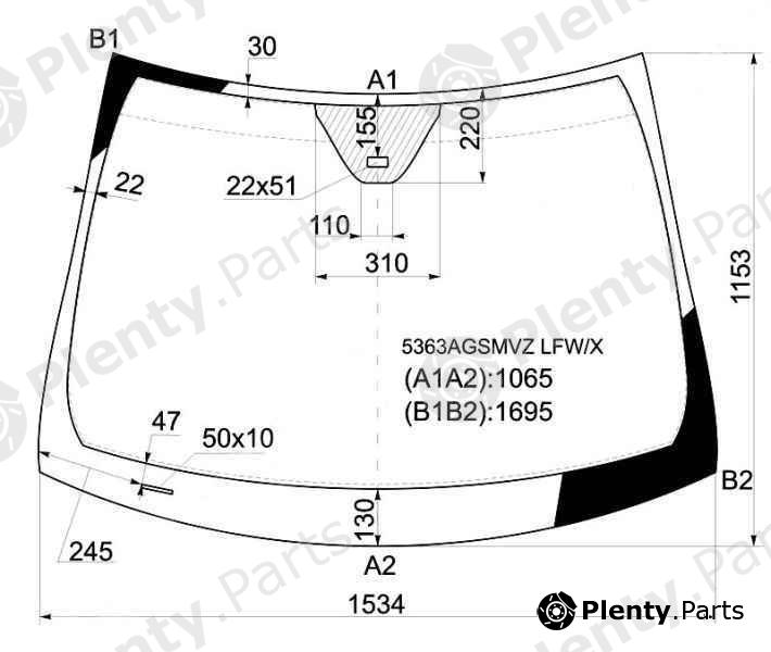  XYG part 5363AGSMVZLFW/X (5363AGSMVZLFWX) Replacement part