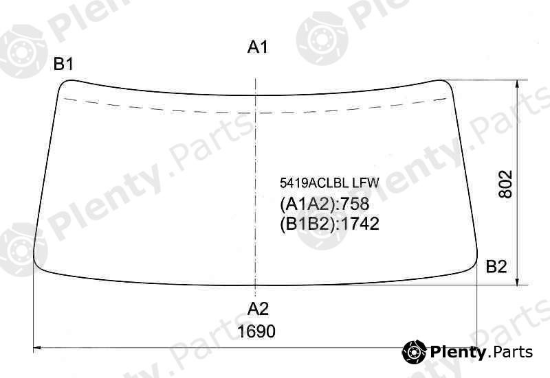  XYG part 5419ACLBLLFW Replacement part