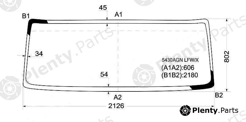 XYG part 5430AGNLFW/X (5430AGNLFWX) Replacement part