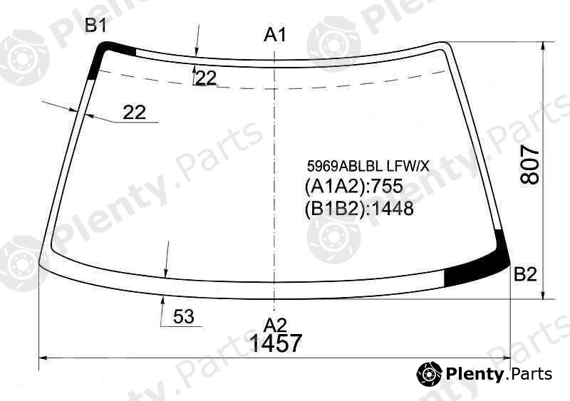  XYG part 5969ABLBLLFW/X (5969ABLBLLFWX) Replacement part
