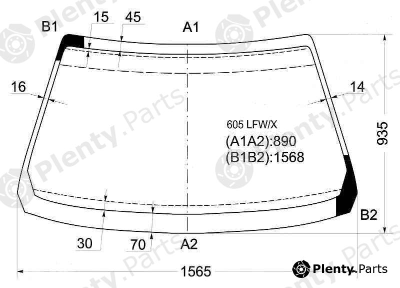  XYG part 605LFW/X (605LFWX) Replacement part