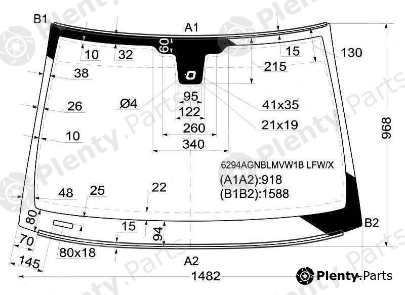  XYG part 6294AGNBLMVW1BLFW/X (6294AGNBLMVW1BLFWX) Replacement part