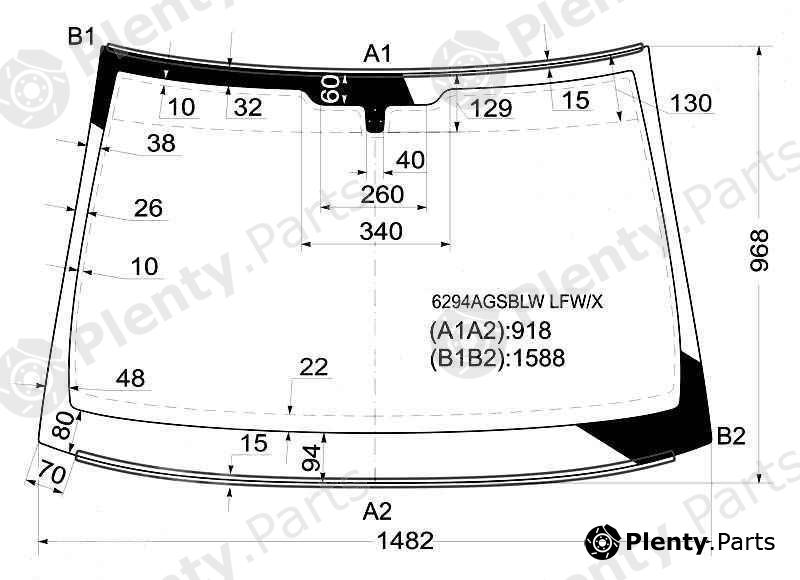  XYG part 6294AGSBLWLFW/X (6294AGSBLWLFWX) Replacement part