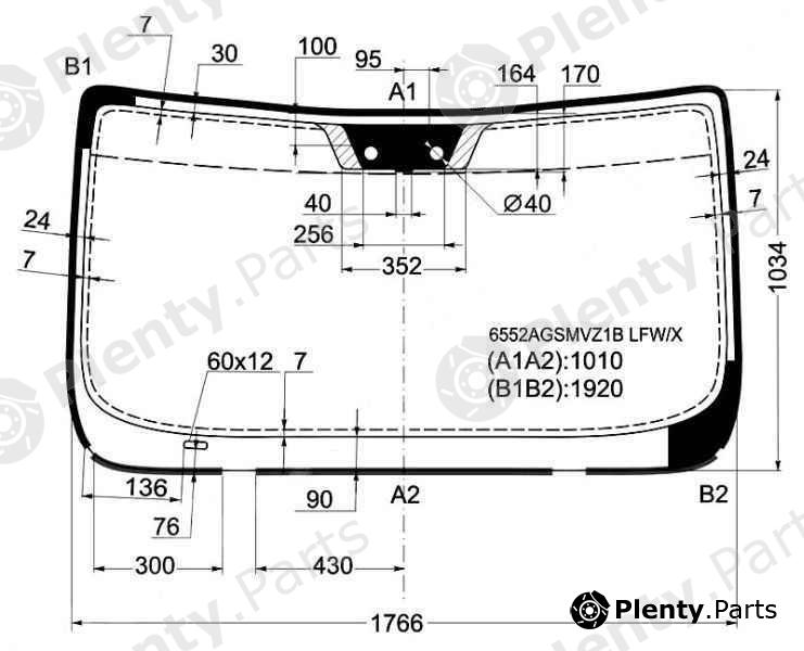  XYG part 6552AGSMVZ1BLFW/X (6552AGSMVZ1BLFWX) Replacement part