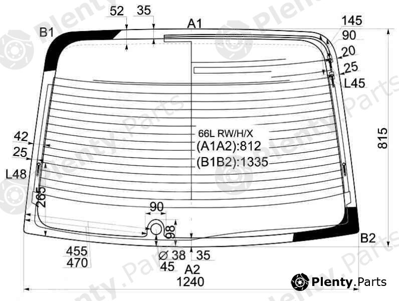  XYG part 66LRW/H/X (66LRWHX) Replacement part