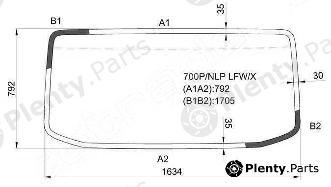  XYG part 700P/NLPLFW/X (700PNLPLFWX) Replacement part