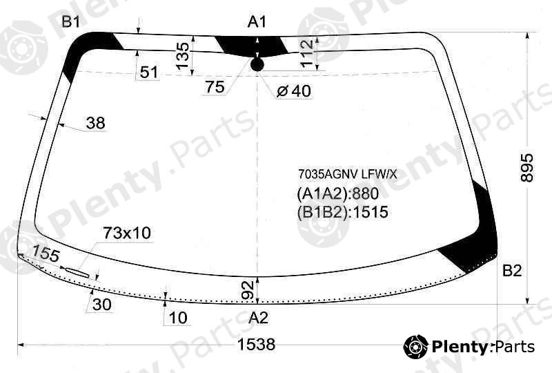  XYG part 7035AGNVLFW/X (7035AGNVLFWX) Replacement part