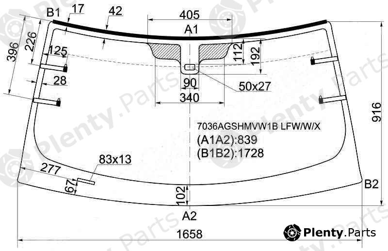  XYG part 7036AGSHMVW1BLFW/W/X (7036AGSHMVW1BLFWWX) Replacement part