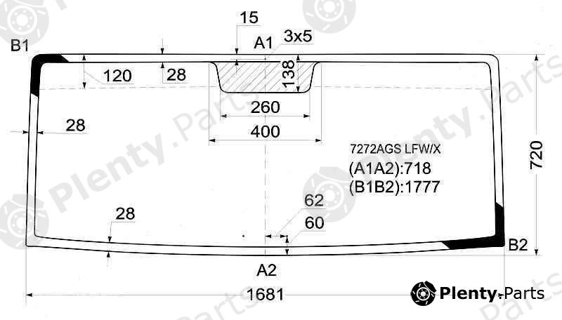  XYG part 7272AGSLFW/X (7272AGSLFWX) Replacement part